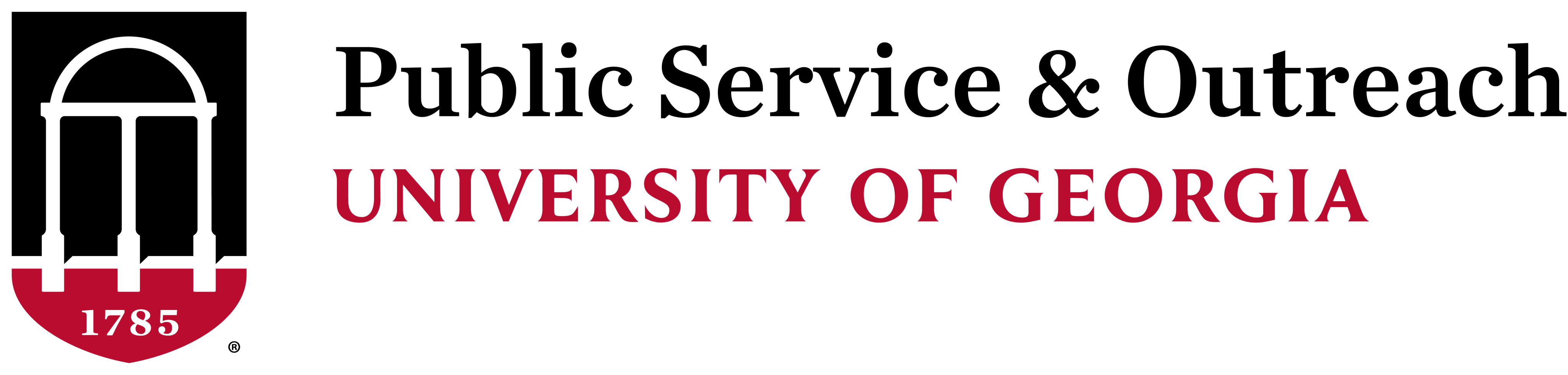 UGA Public Service and Outreach logo